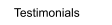Testimonials